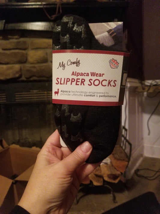 Alpaca slipper socks